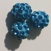 Nyckelring Du är värdefull med skyddsängel - Valfri färg - Strass Turkos