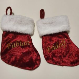 Liten Julstrumpa - Valfri Text