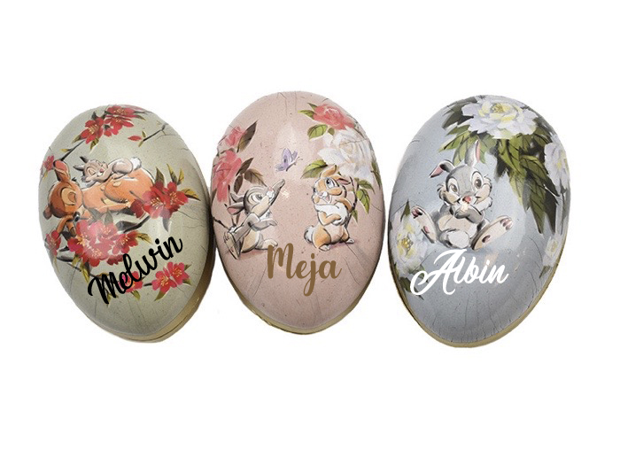 Påskägg Disney Spring 15cm - Valfritt Namn