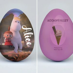Påskägg PLÅT Snorkmaiden MY 15cm - Valfritt Namn