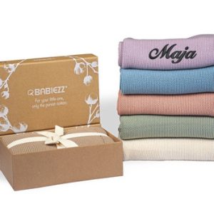 Organic Knitted filt - Med valfri Brodyr