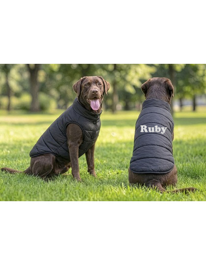 Puffer Jacket Hund - Valfri Brodyr