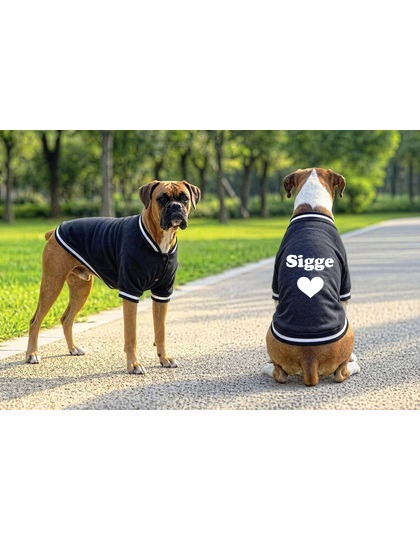 Varsity Jacket Hund - Valfritt Tryck