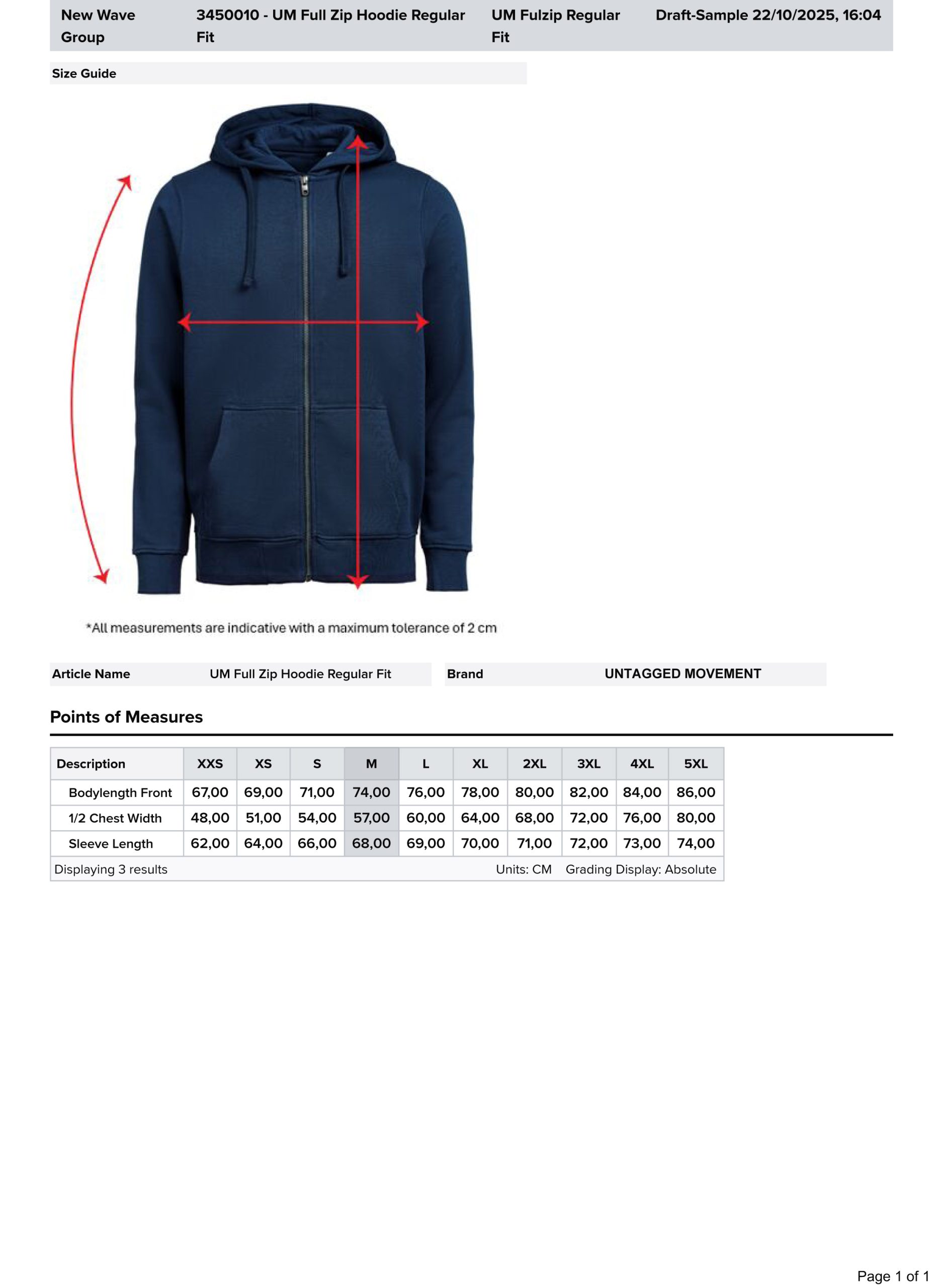 Full Zip Hoodie Unisex - Sölvesborgs Brukshundklubb - Bild 8