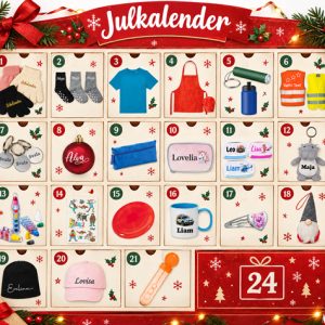 Personlig Julkalender Barn - Stor/Liten